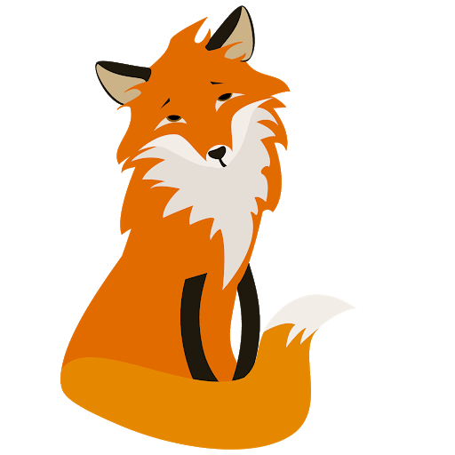 Cute Vector Fox PNG File HD PNG Image