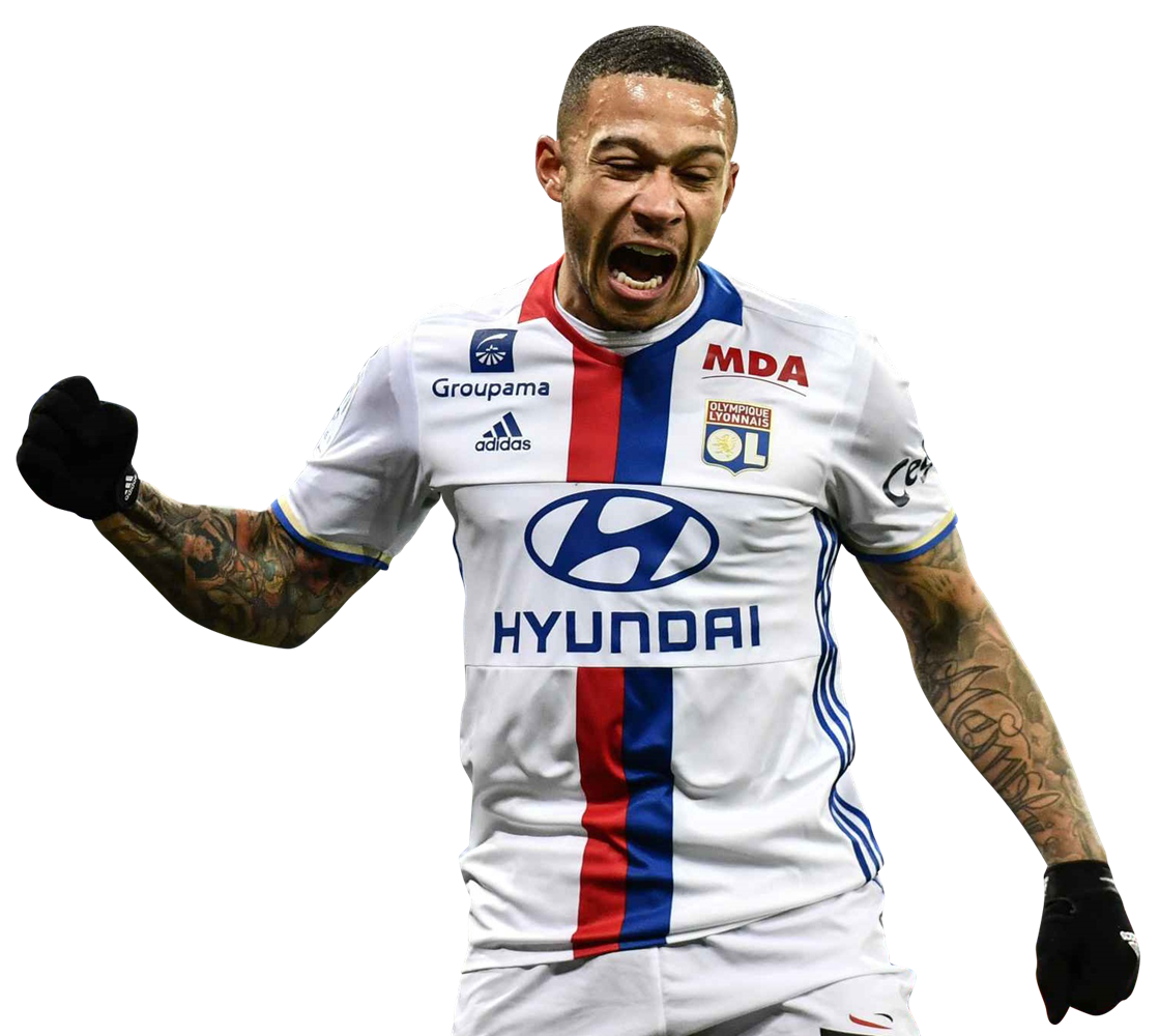 Memphis Sportswear Jersey Lyonnais Olympique Depay 201718 PNG Image