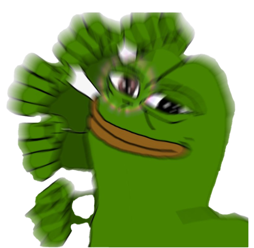 The Pepe Frog Sad HD Image Free PNG Image