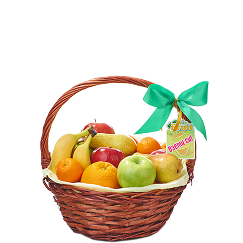 Basket Fresh Fruit Free Download PNG HD PNG Image