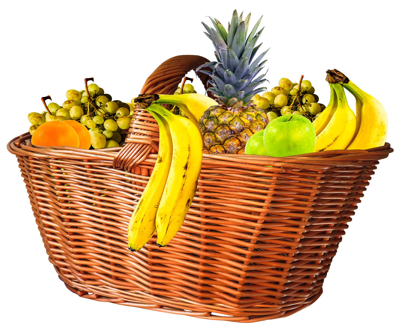 Basket Mix Fruits Free Download Image PNG Image