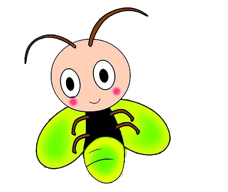 Firefly Butterfly Animation Cartoon Fruit Free Photo PNG PNG Image