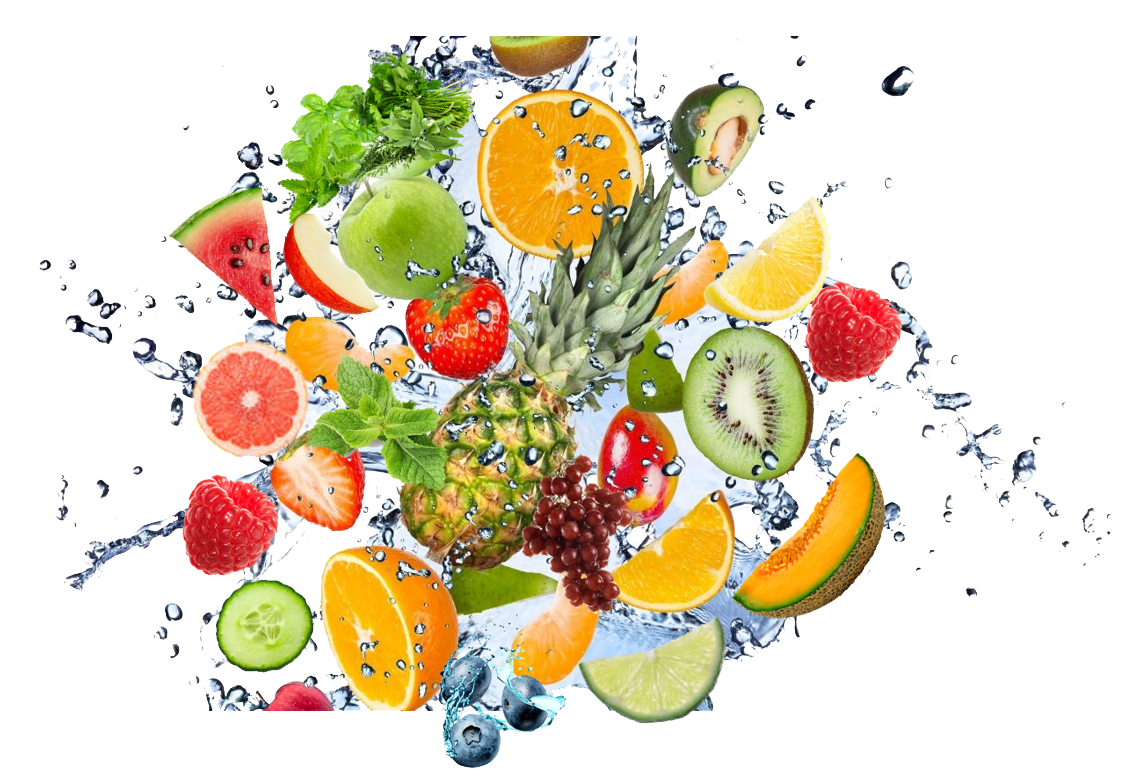 Fruit Water Splash Png Clipart PNG Image