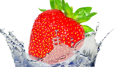 Fruit Water Splash Picture PNG Image