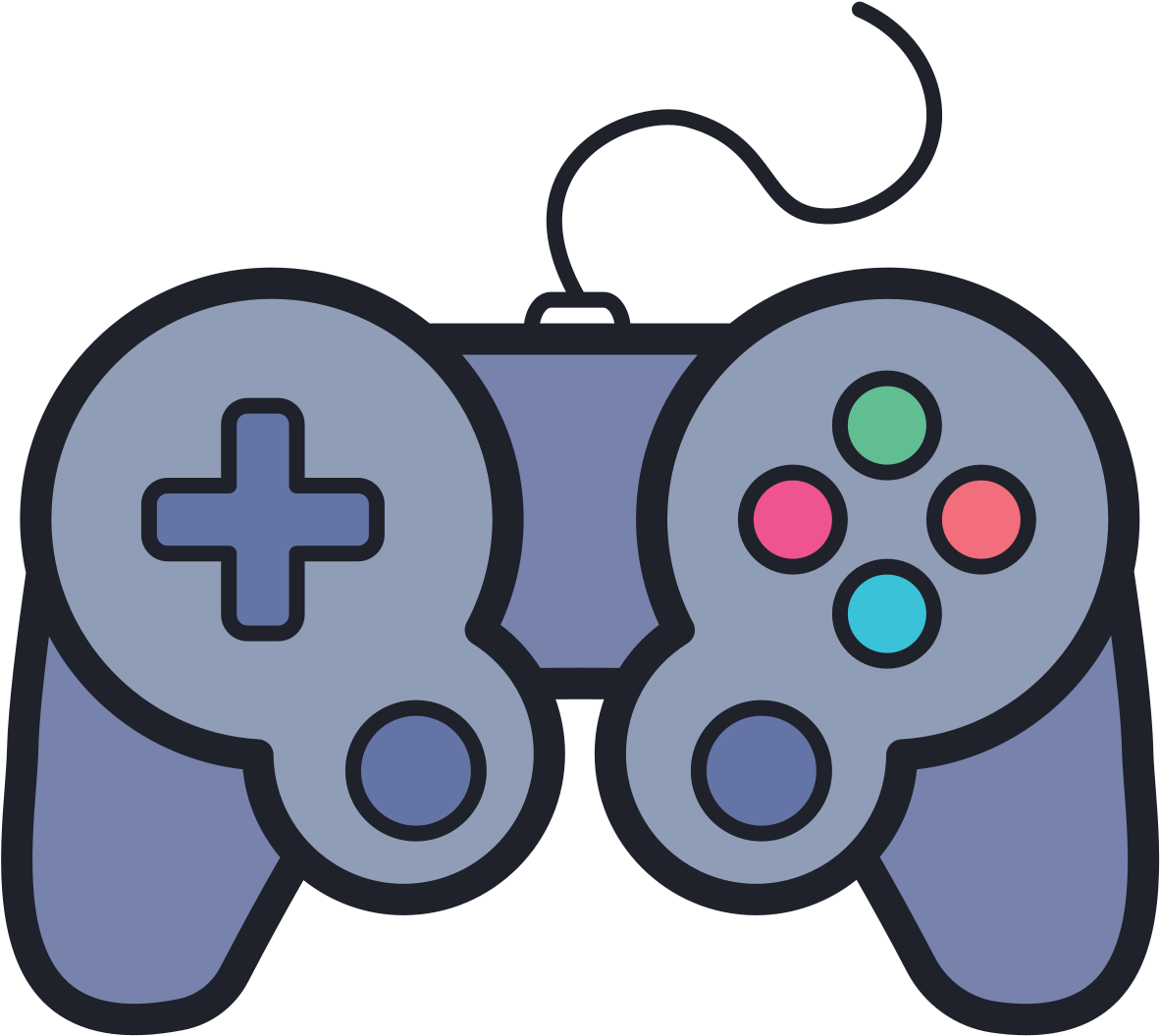 Vector Gamepad Free Clipart HQ PNG Image