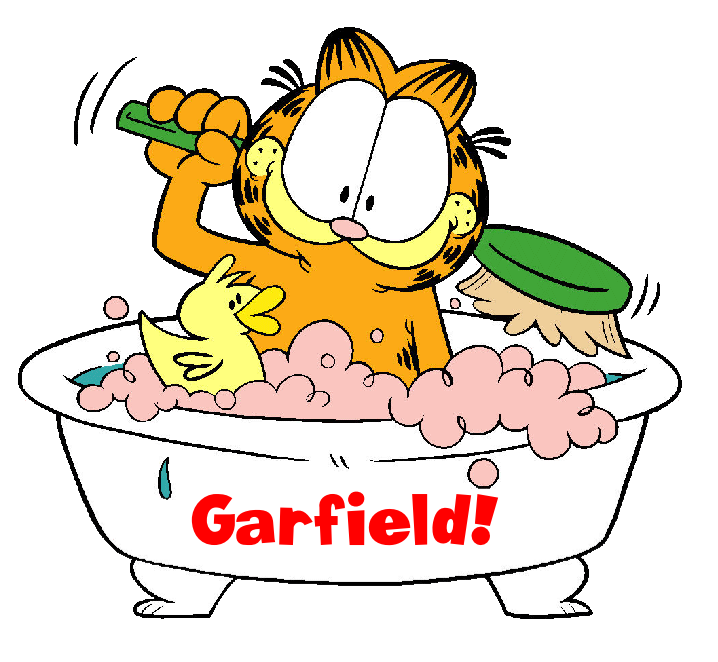 Garfield Cartoon PNG File HD PNG Image