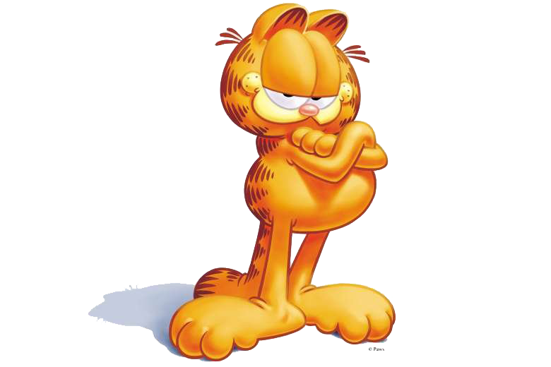 Garfield Cartoon Free HQ Image PNG Image