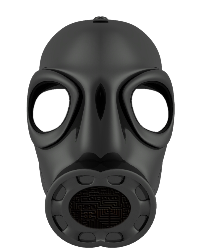 Gas Vector Black Mask Cool PNG Image