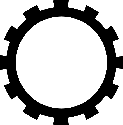 Pic Vector Silhouette Gears Free HD Image PNG Image