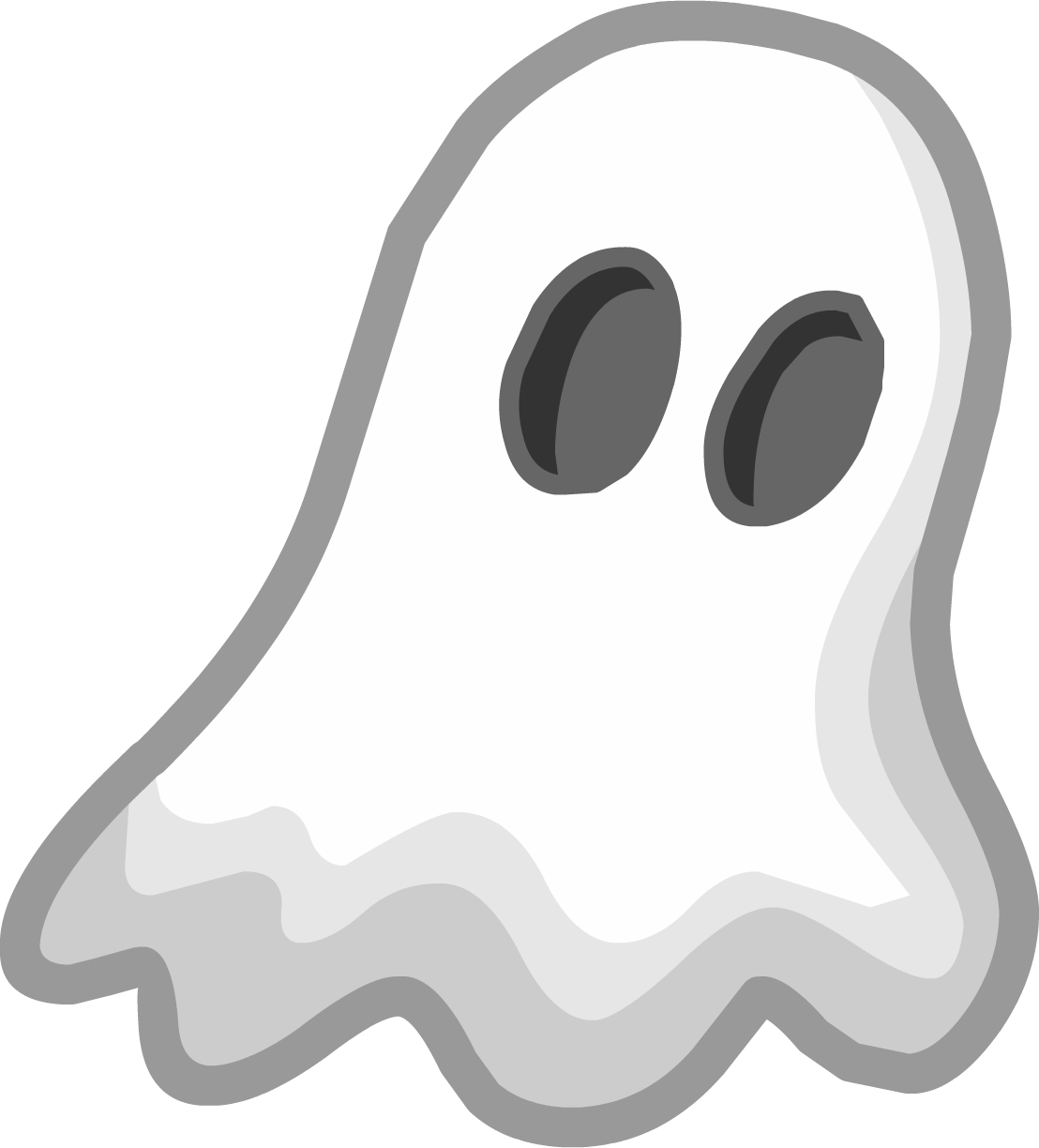 Ghost Vector Free Clipart HQ PNG Image