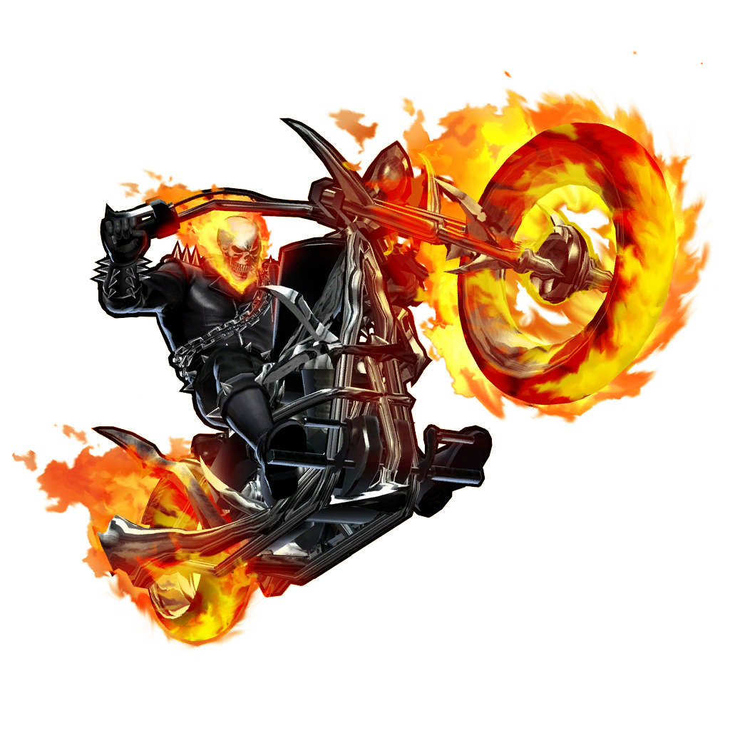 Ghost Rider Bike File PNG Image