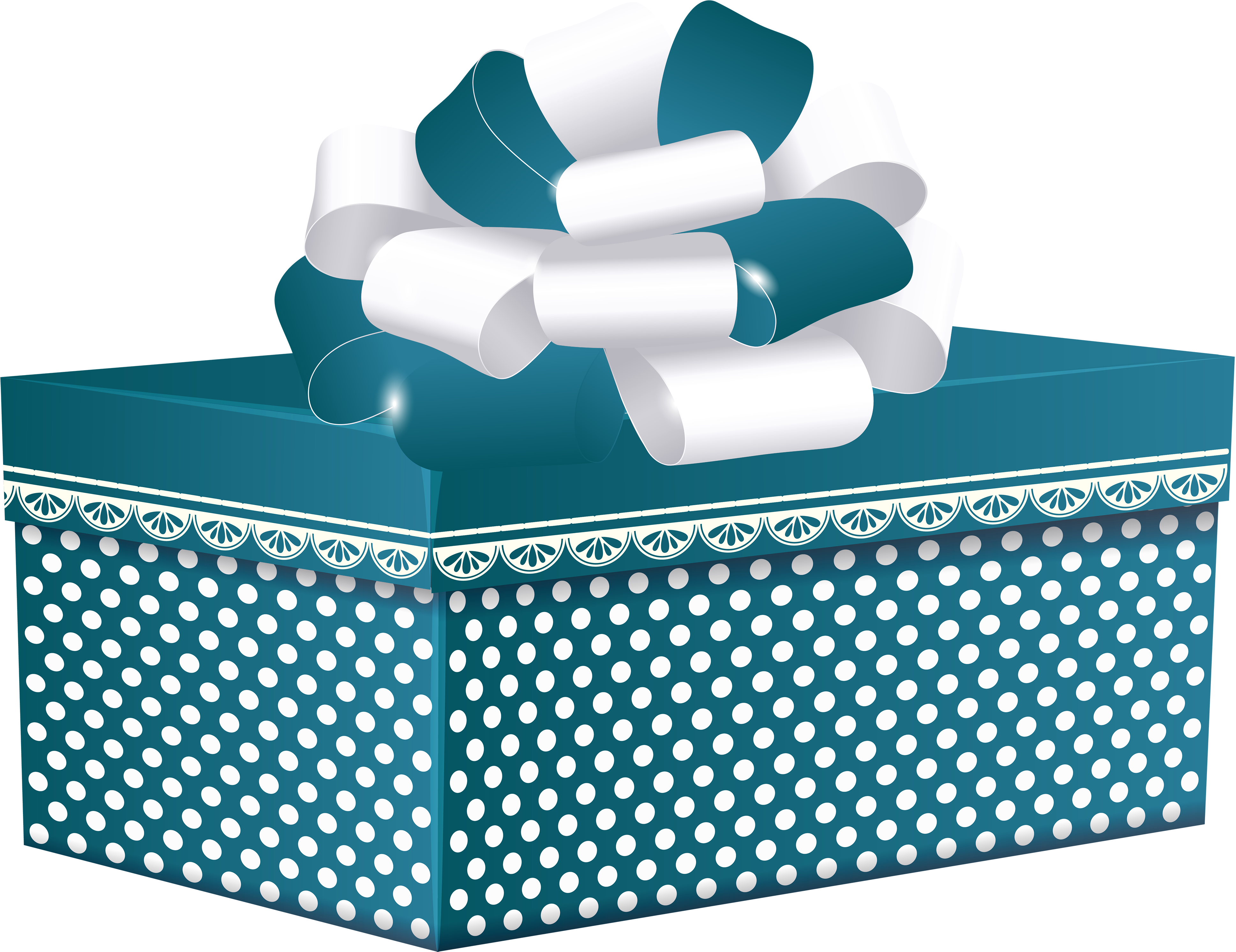 Blue Vector Gift HQ Image Free PNG Image