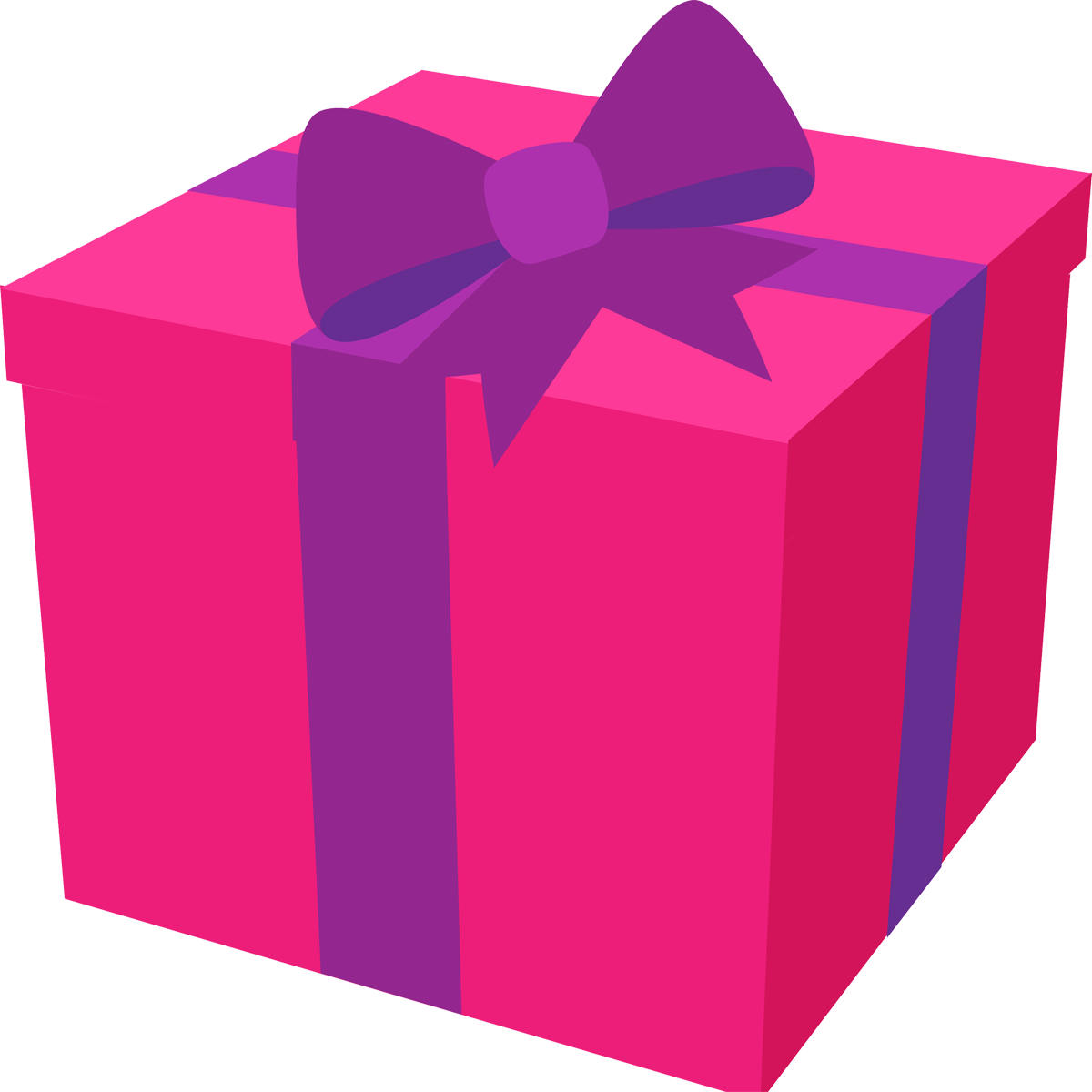 Pink Birthday Present PNG File HD PNG Image