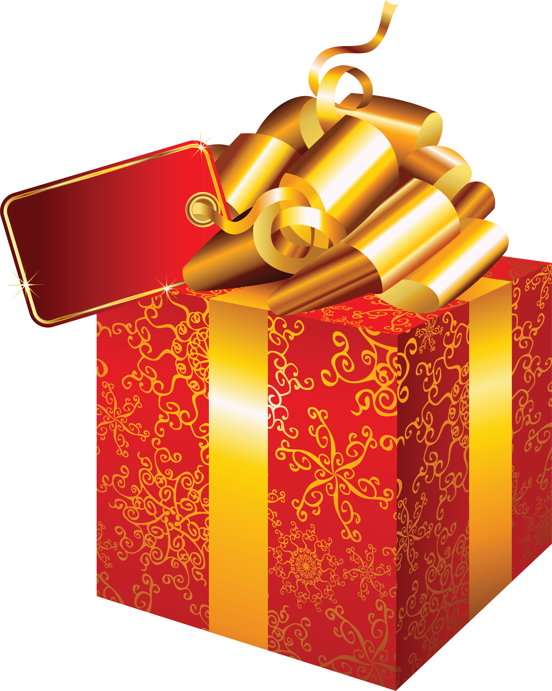 Gift Red Box Png Image PNG Image