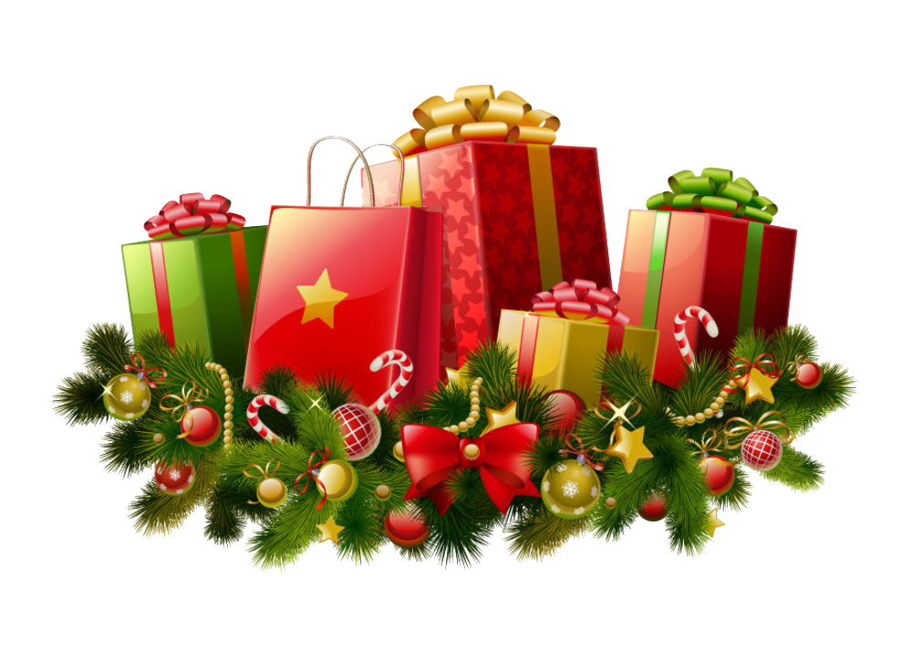 Christmas Gift File PNG Image