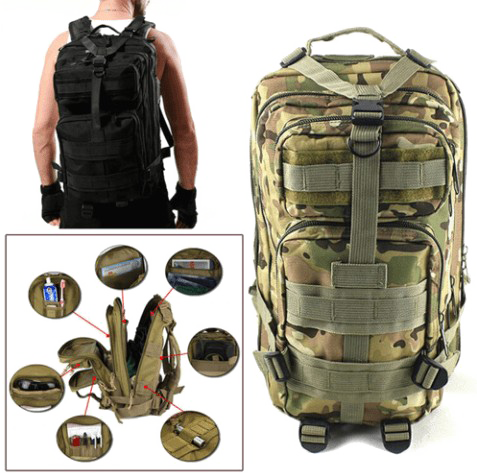 Survival Backpack Free Photo PNG PNG Image