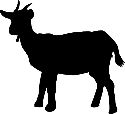 Vector Black Goat Free Transparent Image HD PNG Image