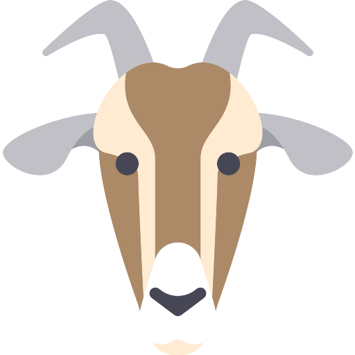 Vector Goat Face PNG Free Photo PNG Image