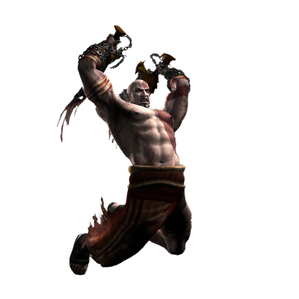 God Olympus Of Iii Muscle Chains War PNG Image