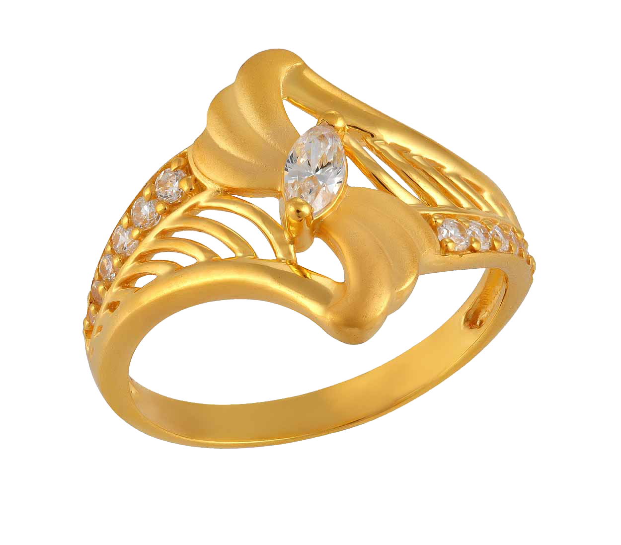 Gold Rings PNG Image
