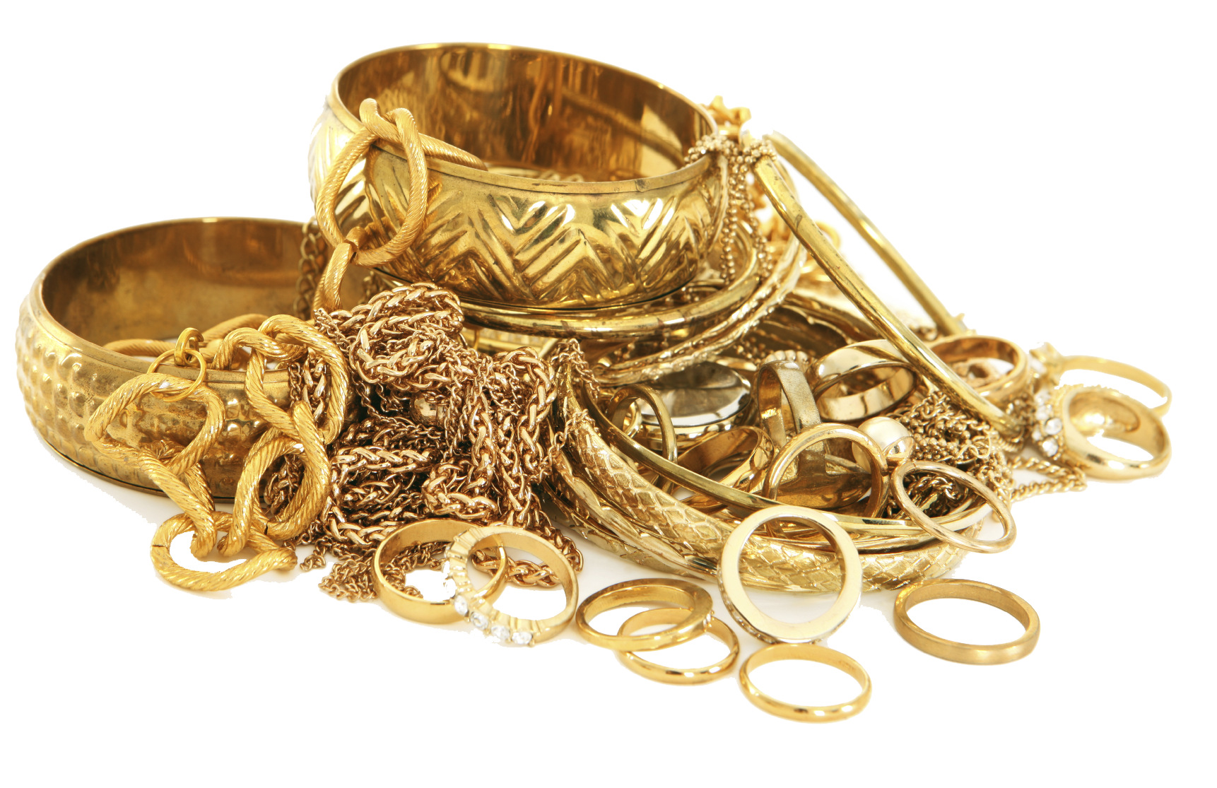 Gold Jewelry PNG Image