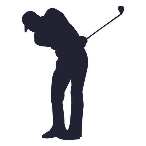 Golf Silhouette Free Clipart HQ PNG Image
