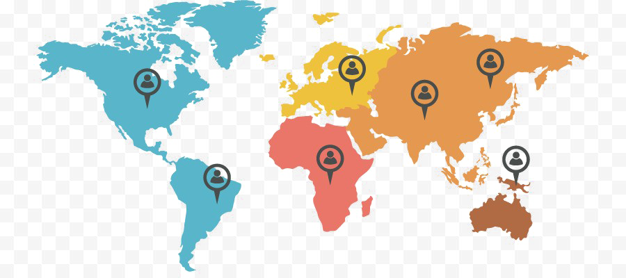 Abstract World Map HD Image Free PNG PNG Image
