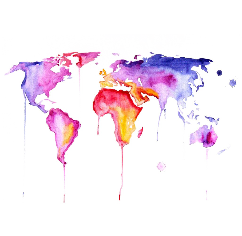 Abstract World Map Free HD Image PNG Image