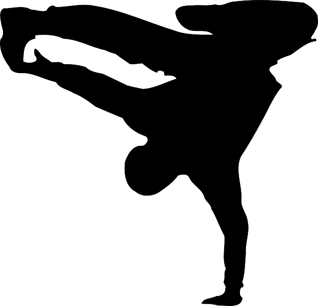 Silhouette Dance Free Clipart HQ PNG Image