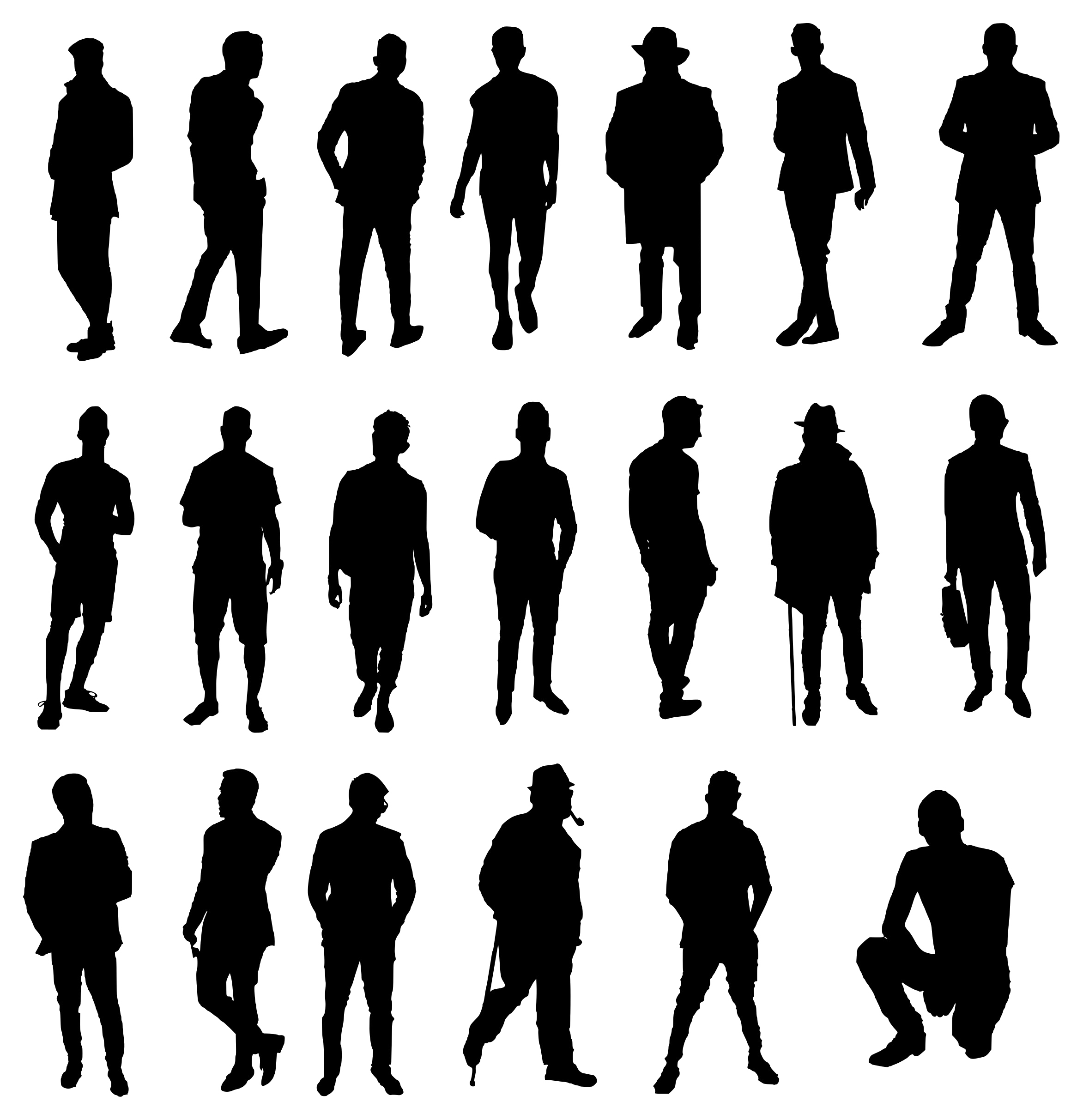 Silhouette Image PNG Free Photo PNG Image