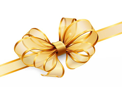 Golden Ribbon Photos HQ Image Free PNG PNG Image