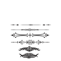 Download Simple Frame Flower Motif Png Download Free Hq Png Image Freepngimg