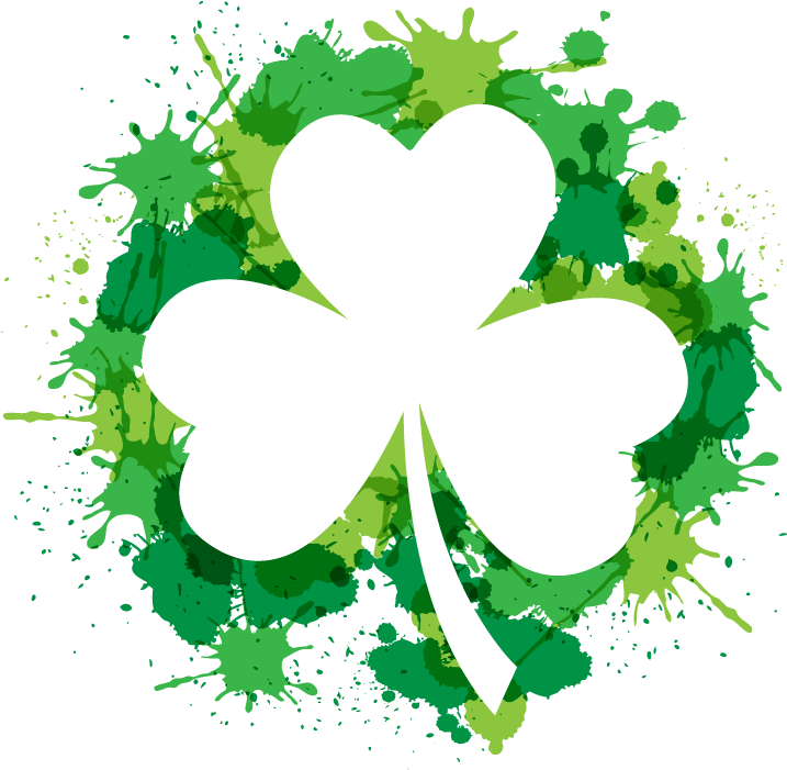 Download Heart Plant Clover Shamrock Patricks Saint Day Hq Png Image