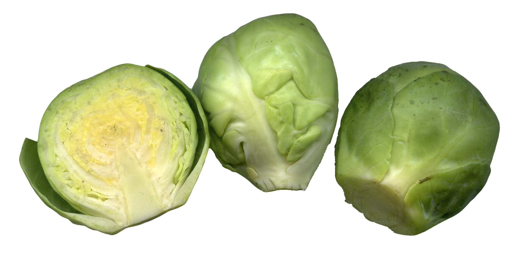 Sprouts Brussels Half Free Transparent Image HQ PNG Image