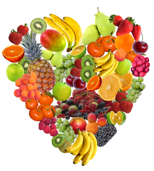 Fresh Vegetables Photos Heart HD Image Free PNG Image