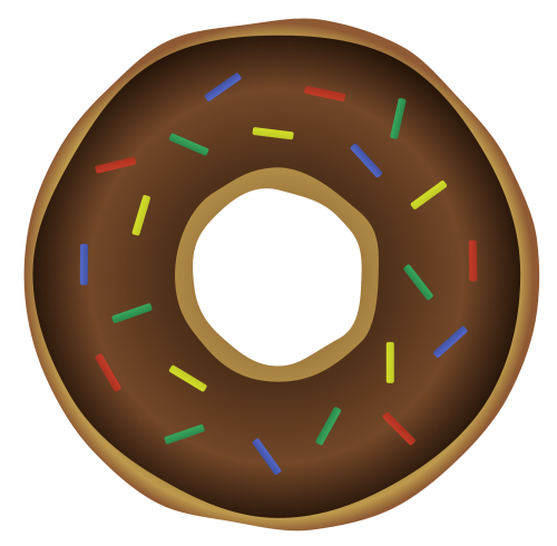 Donut Free Clipart HD PNG Image