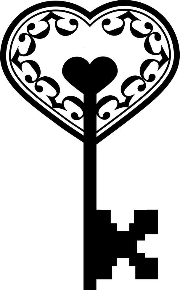 Heart Key HQ Image Free PNG PNG Image