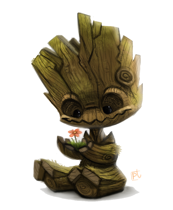 Baby Groot Transparent PNG Image