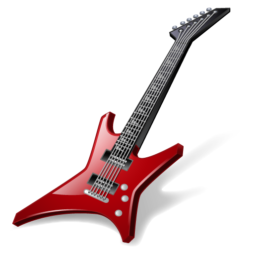 Guitar Electric Red Free Transparent Image HD PNG Image