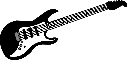 Guitar Black Rock Free PNG HQ PNG Image