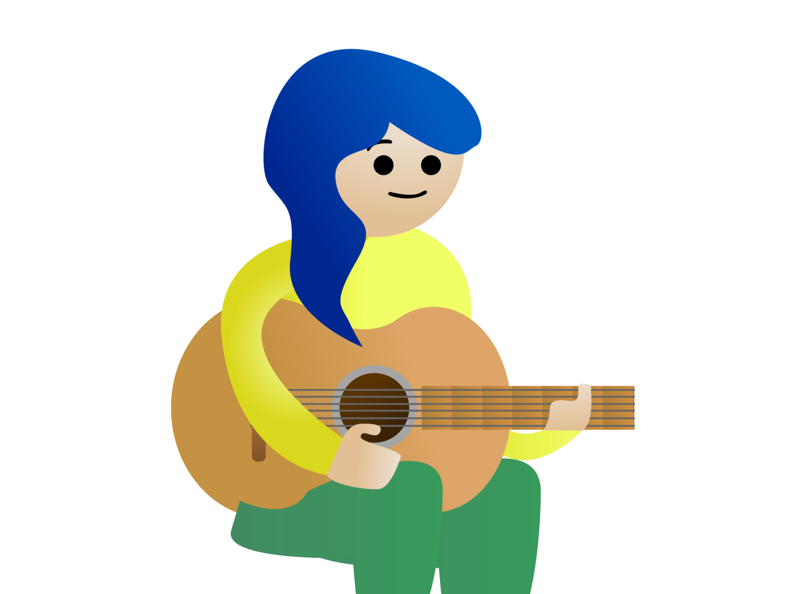 Guitar Girl Free Download Image PNG Image