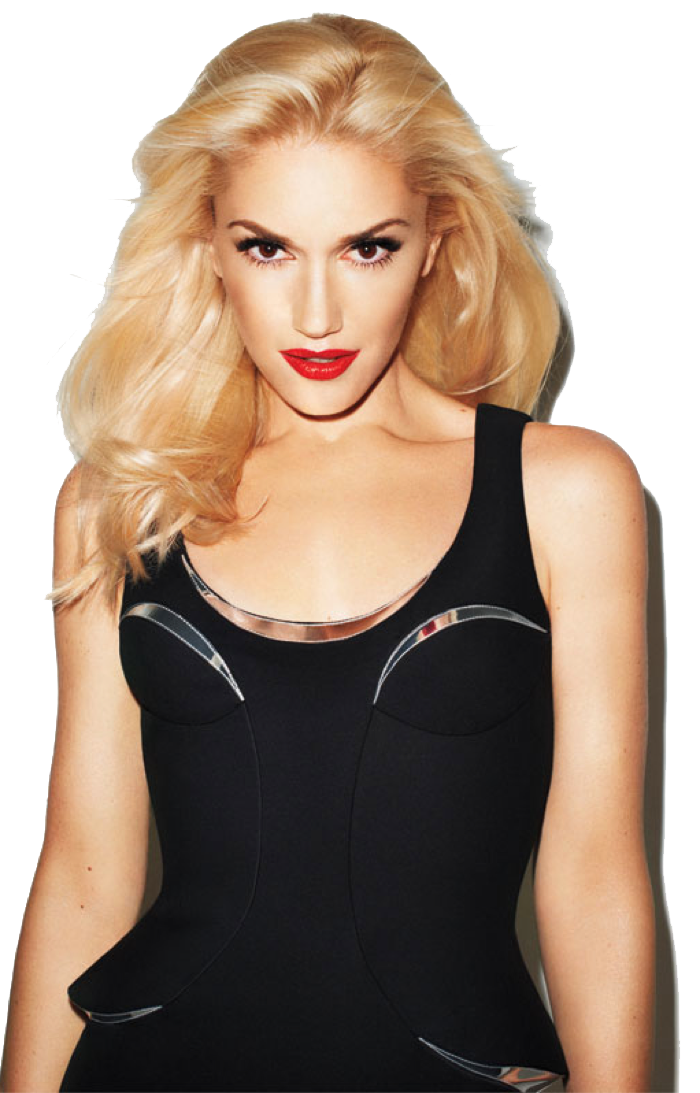 Gwen Stefani Transparent PNG Image