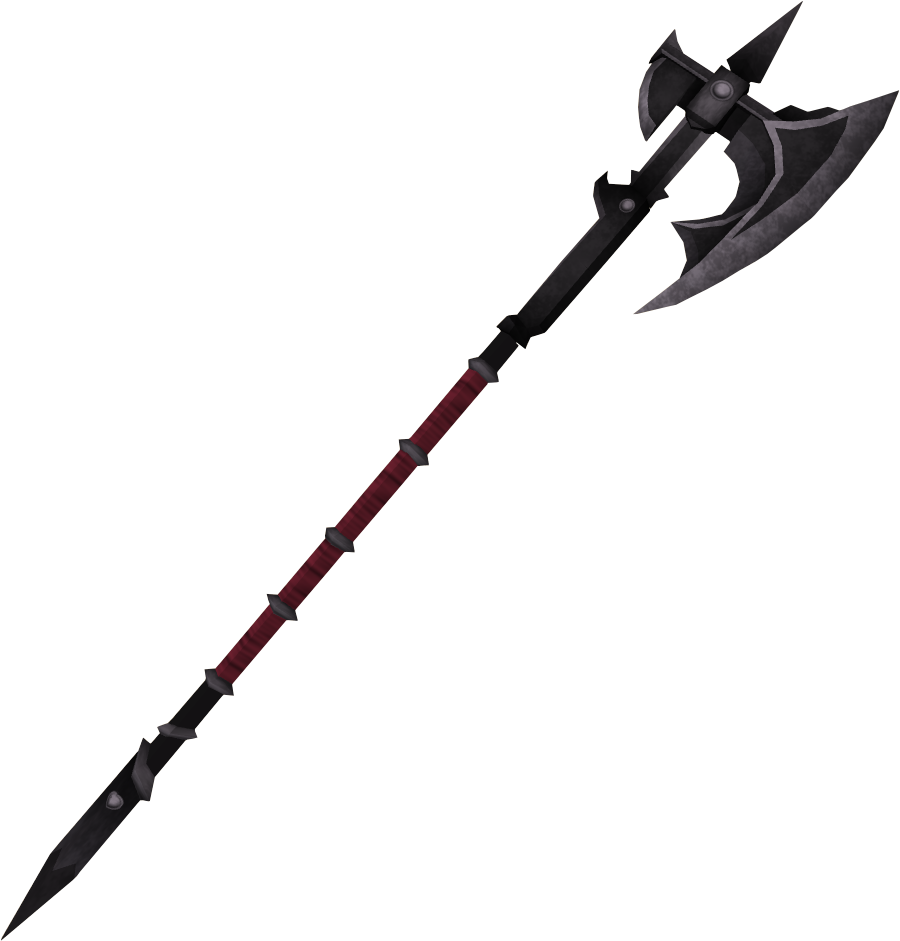 Halberd Transparent Background PNG Image