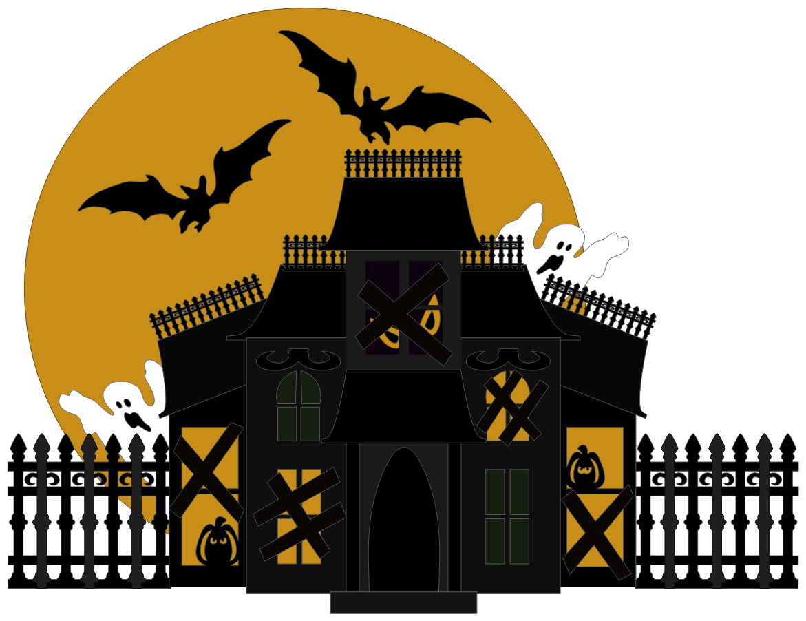 Halloween House Transparent Picture PNG Image