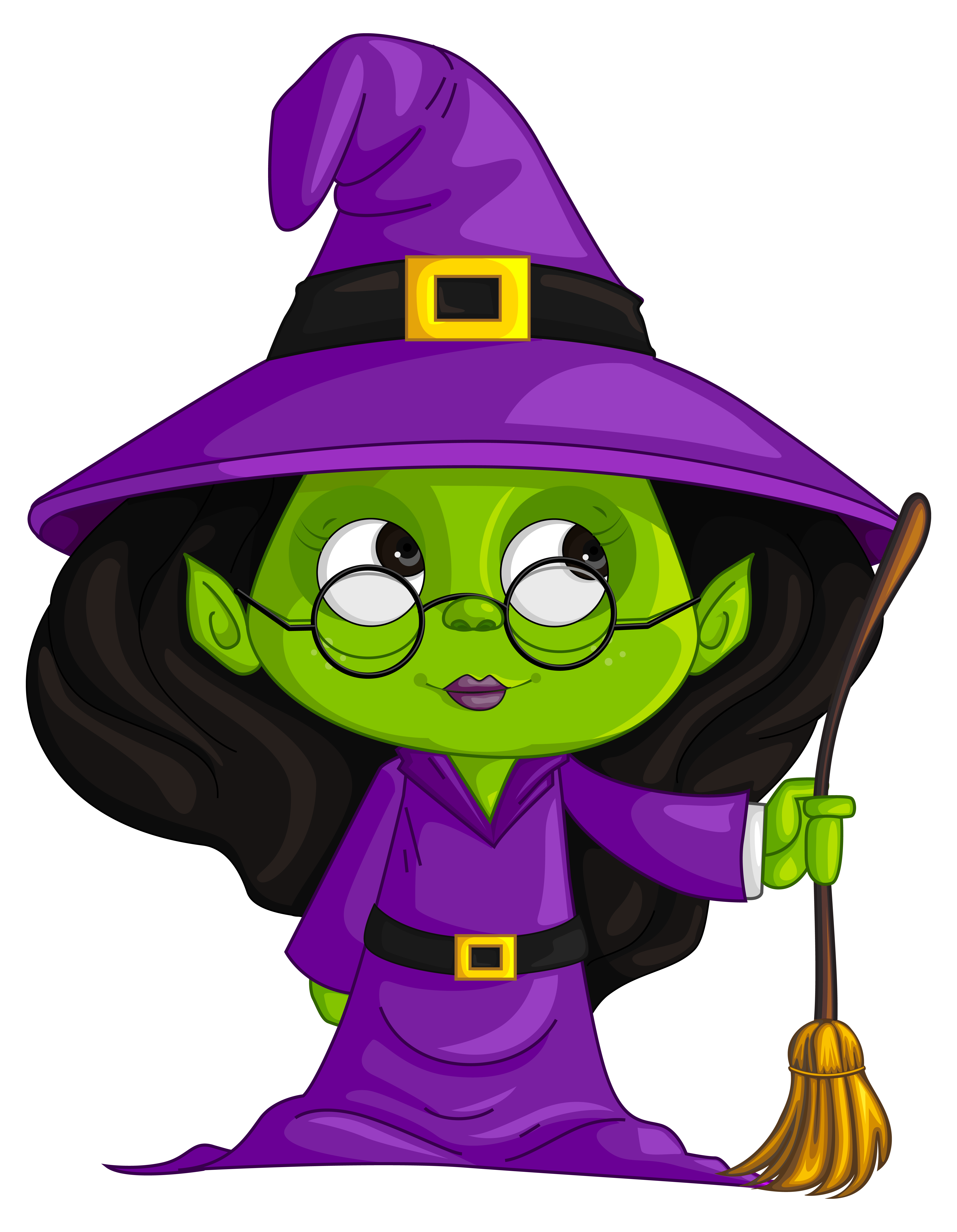 Download Purple Witch Witchcraft Free Clipart HQ HQ PNG Image FreePNGImg.