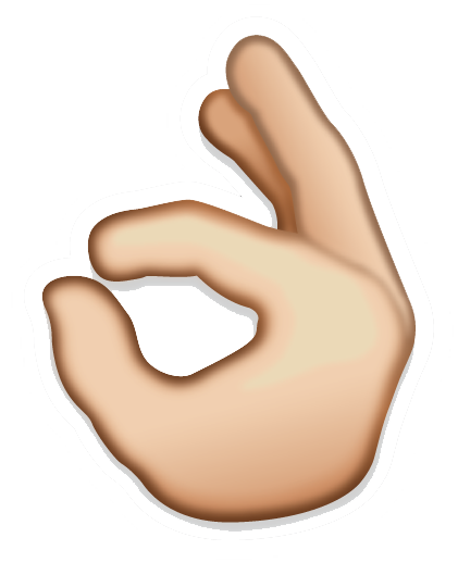 Hand Emoji Transparent Image PNG Image