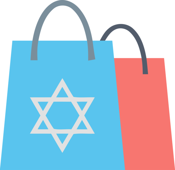 Hanukkah Bag Handbag Turquoise For Happy Song PNG Image
