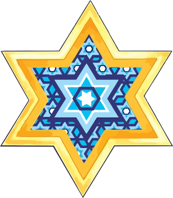 Hanukkah Line Pattern Design For Happy Eve Party PNG Image