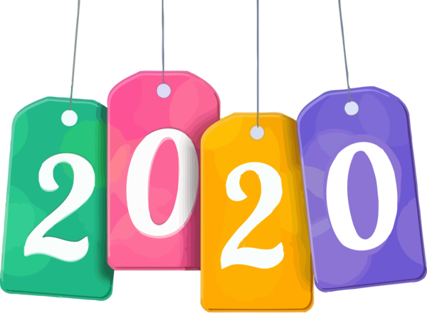 New Years 2020 Text Font Material Property For Happy Year Party Near Me PNG Image