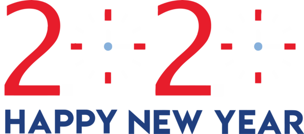 New Year 2020 Text Line Font For Happy Eve PNG Image